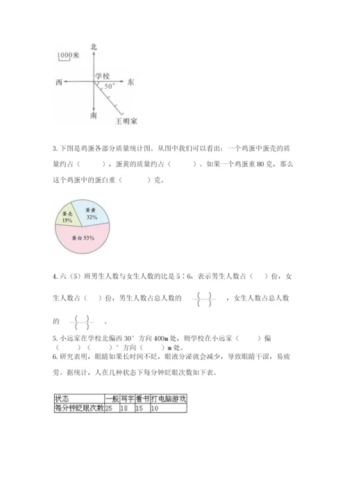 小学数学六年级上册期末测试卷附参考答案（培优）.docx