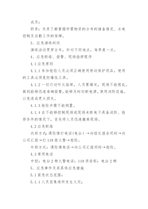 消防演练预案方案.docx