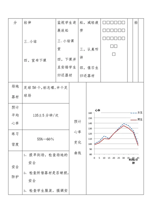 足球—脚内侧踢活动中球教案