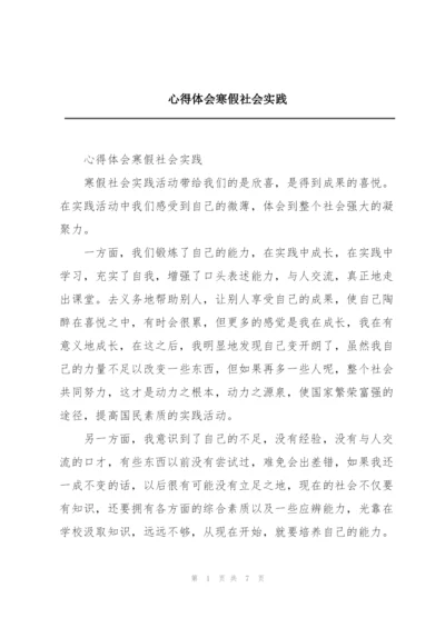 心得体会寒假社会实践.docx