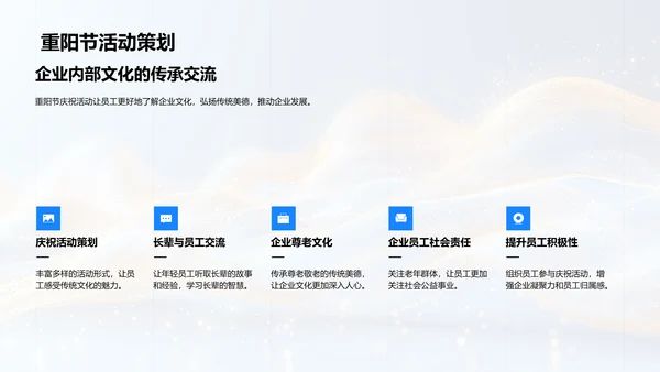 重阳节与企业文化PPT模板