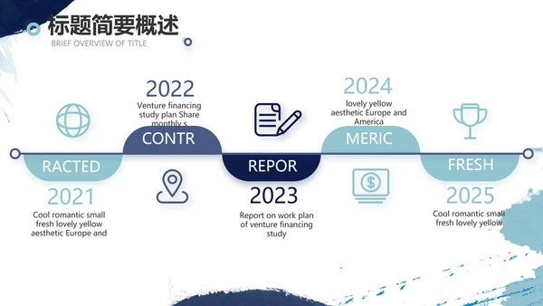 莫兰迪风格个人述职报告商务PPT动态模板