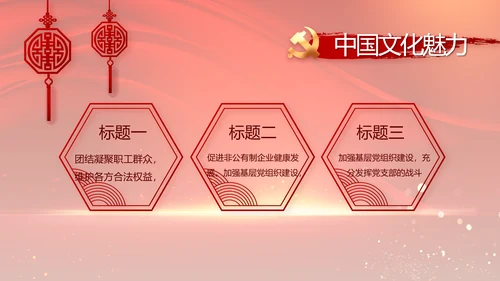 党支部党员大会年终工作总结汇报PPT