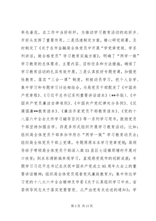 政府金融工作局工作总结及工作计划.docx