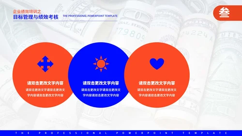 蓝色商务风企业管理培训PPT模板