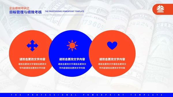 蓝色商务风企业管理培训PPT模板