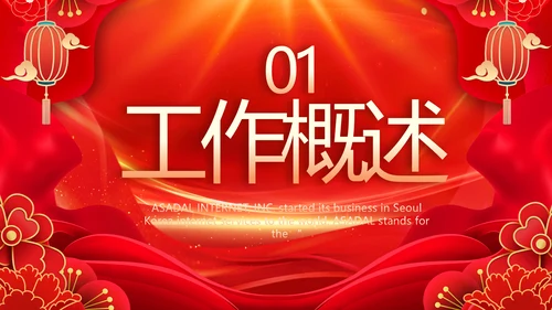 2023公司年会盛典表彰大会动态PPT