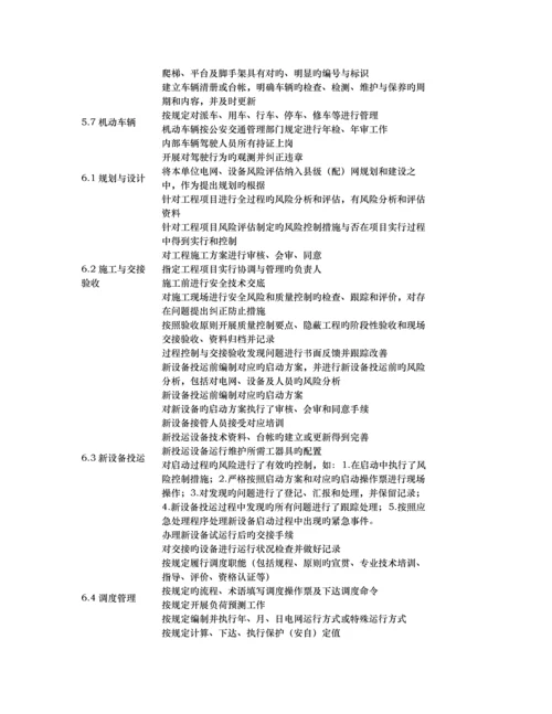 一份完整的HSE管理体系构架清单有料.docx