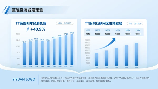 医院部门主任医师年终总结PPT模板