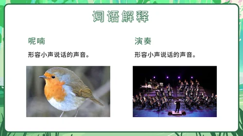 部编文三年级上册第二十一课大自然的声音PPT模板