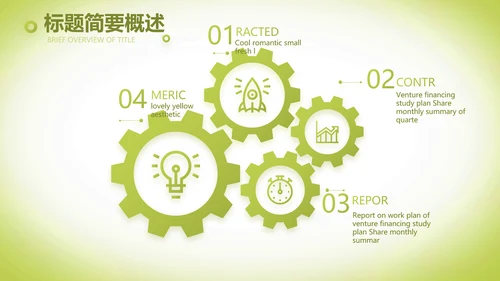 绿色清新化妆品面膜介绍宣传动态PPT