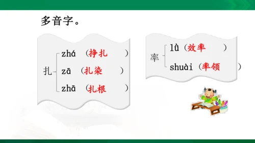 统编版语文四年级下册 第二单元 复习课件（共26张PPT）
