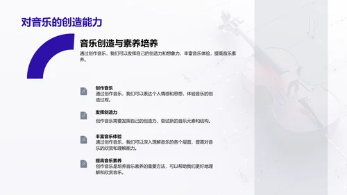 提升音乐素养PPT模板