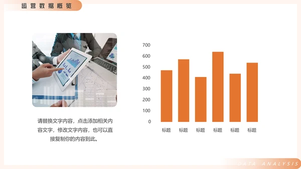 电商运营数据分析动态通用PPT模板