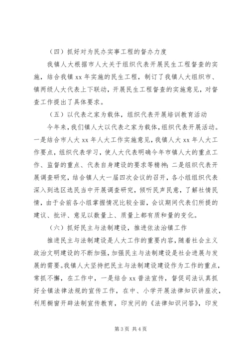 人大主席述职报告范文.docx