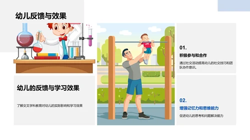 幼教中的交叉学科应用PPT模板