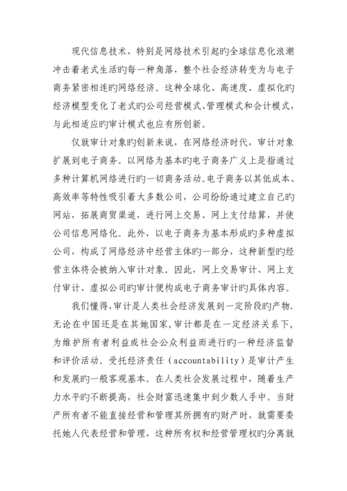 现代审计信息化问题专题研究报告.docx