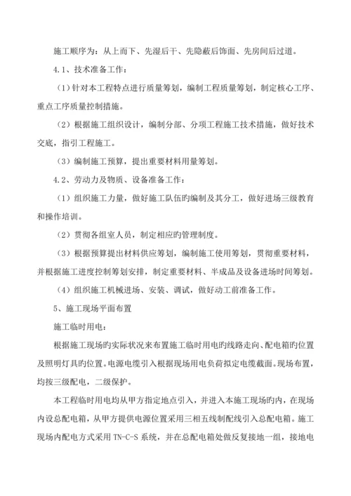 办公楼装修改造关键工程综合施工组织设计模板.docx