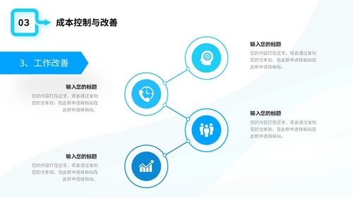 简约形状商务风2024年生产部年终工作总结商务通用PPT年终总结