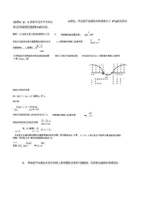 带电粒子在磁场中的运动专题精析