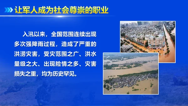 大国崛起担负和平使命PPT模板