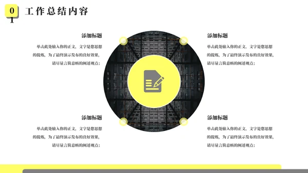 简约型年终工作总结通用PPT