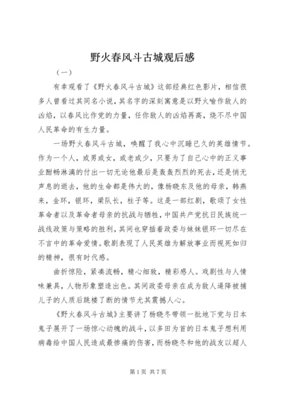 野火春风斗古城观后感 (2).docx