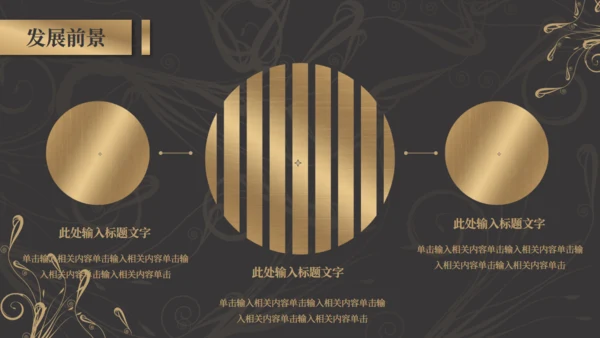 商务黑金奢华风融资商业计划书通用PPT模板