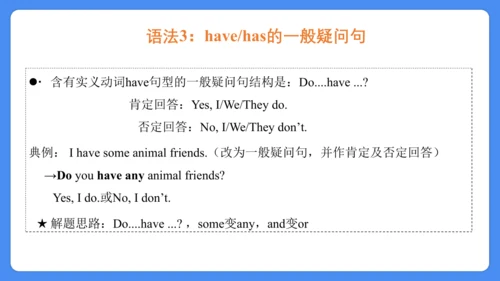 Unit 3 Our animal friends  复习课件(共28张PPT)-2024-2025