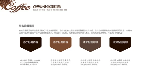 西餐厅咖啡产品介绍下午茶咖啡厅PPT模板