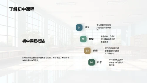 初中生活：从六年级的过渡开始