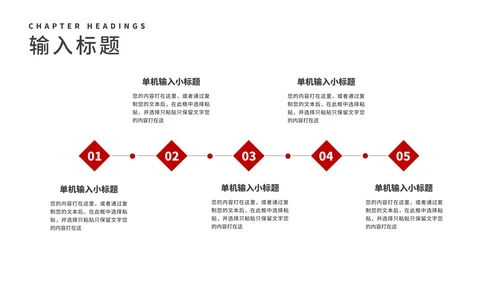红色几何商务商业融资计划汇报书PPT模板