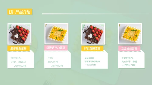 美食新品上市推广早茶通用PPT模板