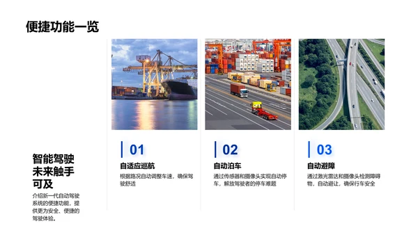 智能驾驶产品发布PPT模板