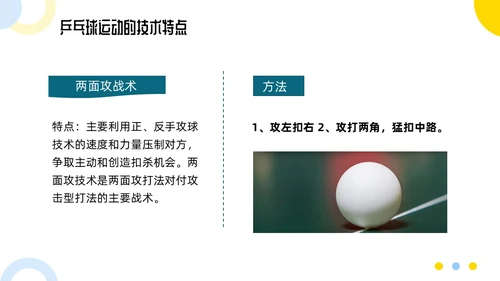 蓝色简约乒乓球起源与发展小学体育PPT课件PPT模板宣传PP