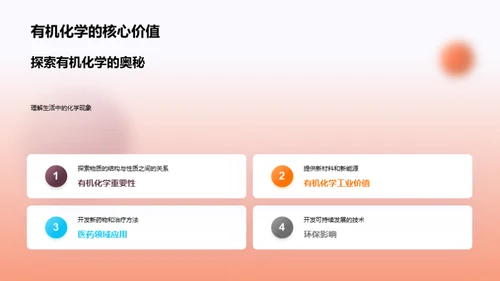 探索有机化学