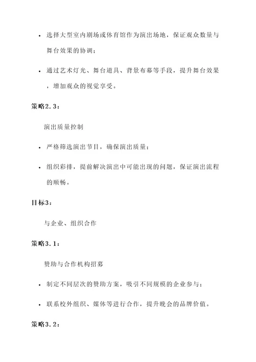 大学元旦晚会外联策划案