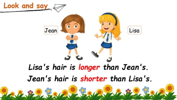 Unit 1 How tall are you  Part C story time