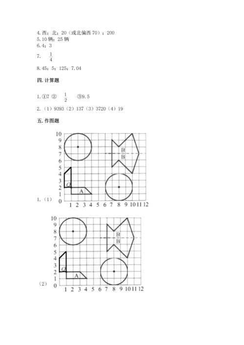 人教版小学六年级上册数学期末测试卷精品【必刷】.docx