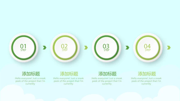 卡通儿童学校教育阅读分享会动态PPT模板