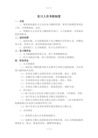 实习人员考核制度.docx