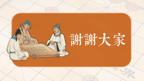 中国象棋下象棋通用PPT模板