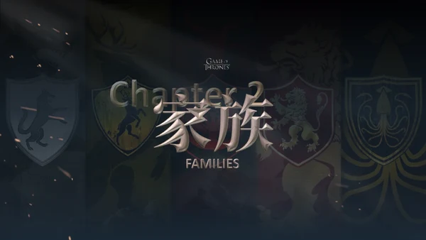 《权力的游戏》美剧主题通用PPT模板