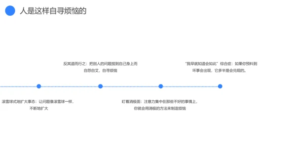 蓝灰色企业心理健康通用PPT模板