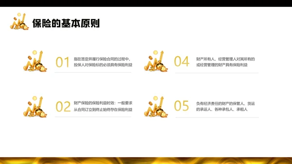 金融保险证券投资银行知识培训通用PPT模板
