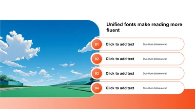 渐变含图片PPT列表