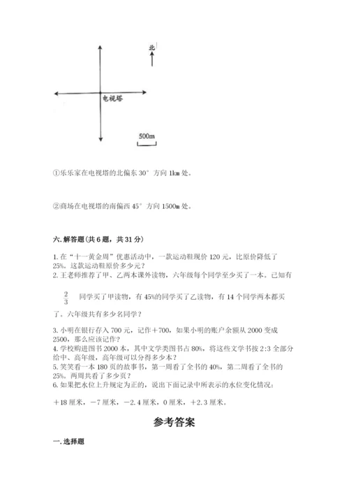 唐山市小升初数学测试卷标准卷.docx