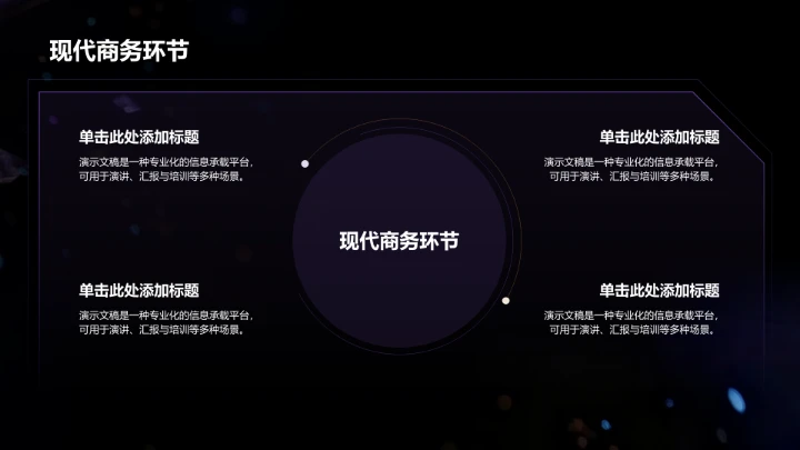 庆典活动策划PPT模板