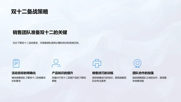 双十二销售策划PPT模板