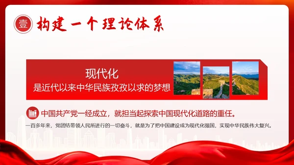 中国式现代化党的二十大精神研讨班开班式上讲话PPT